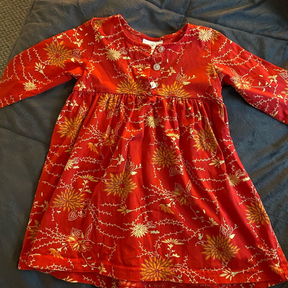 Girls Hanna Andersson Holiday Dress